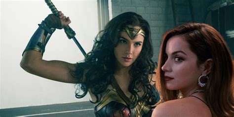 ana de armas gal gadot|Ana de Armas addresses Wonder Woman casting。